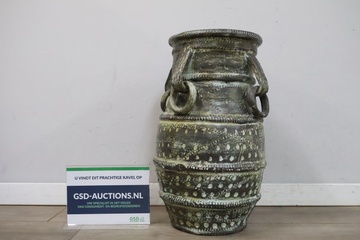 Afbeelding van Vintage aardewerk vaas