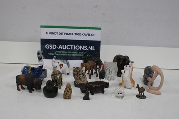 Afbeelding van Mix van 20 Dieren Beeldjes
