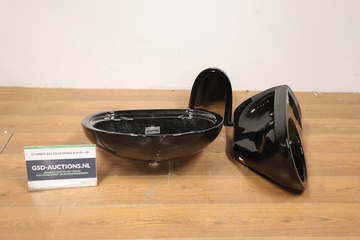 Afbeelding van Keramische Wastafel en Toilet van Sarreguemines