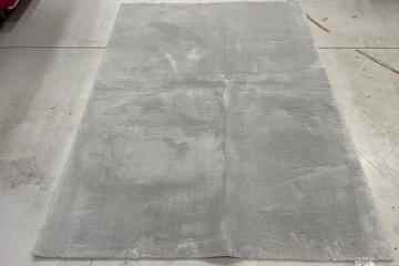 Afbeelding van Vidaxl vloerkleed 160x220 loft grijs