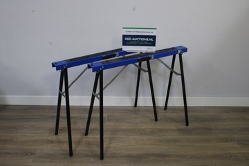 Afbeelding van Set van 2 Opvouwbare Stalen Schragen