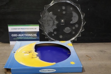 Afbeelding van Glazen Zon & Maan Dienblad