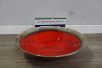 Afbeelding van Vintage keramieken fruitschaal