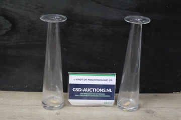 Afbeelding van Glazen vazen 2 stuks van Ikea'