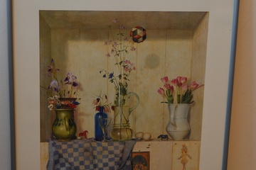 Afbeelding van Litho van M. Röling: 'Lente'. No. 75/76 stuks