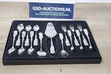 Afbeelding van Verzilverd Gebak-Bestekset
