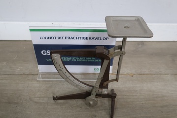 Afbeelding van Antieke brieven/balansweegschaal