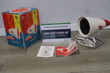 Afbeelding van Vintage Philips Infraphil warmtelamp