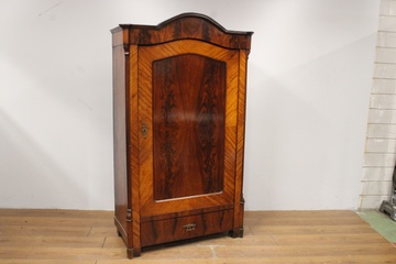 Afbeelding van Antiek Mahoniehouten Plankenkast