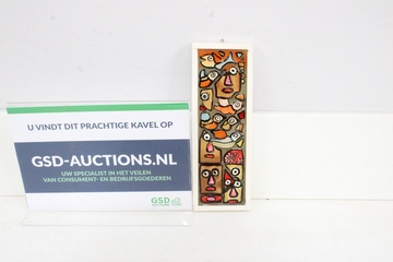 Afbeelding van Houten Gezichtjesplankje van Arie J.Bouter