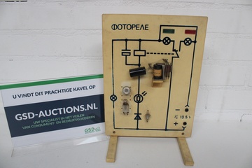 Afbeelding van Vintage Educatief Schakel Paneel