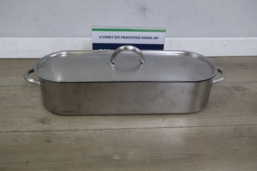 Afbeelding van Roestvrijstalen Vispocheerpan
