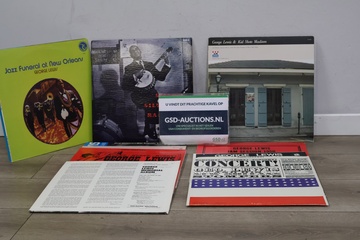 Afbeelding van Set van 8 Vintage George Lewis Lp's, Vinyl