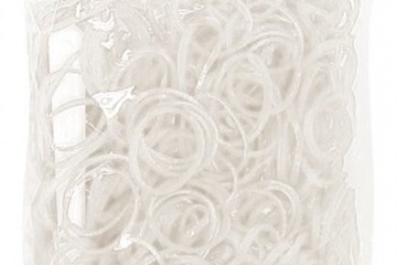 Afbeelding van Loom Twister Loombandjes Junior Rubber Wit 603-delig