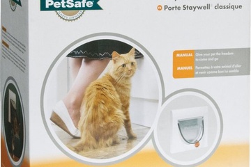 Afbeelding van Petsafe 917 Classic -Incl. Tunnel -Wit -Kattenluik -22.4 cm
