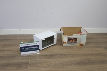 Afbeelding van Witte snack- en tooster oven