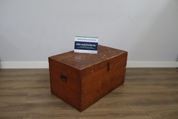 Afbeelding van Brocante Houten opbergkist