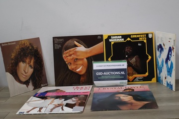 Afbeelding van LP verzameling damespop soul country jazz assortiment