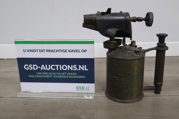 Afbeelding van Vintage 'Sievert' Messing Soldeerbrander
