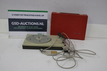 Afbeelding van Vintage Philips Koffergrammafoon