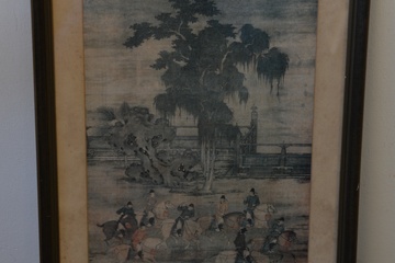 Afbeelding van Oude prent van Zhao Yan: 5 Dynastieën.