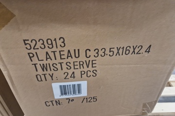 Afbeelding van 24x twist serve plateau