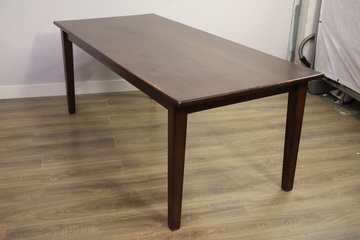 Afbeelding van Grote Houten Eetkamertafel - 6 Personen, 200 cm'