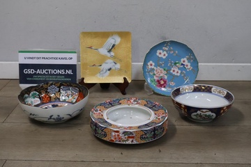 Afbeelding van Mix van 5 Aziatische Vintage Schalen