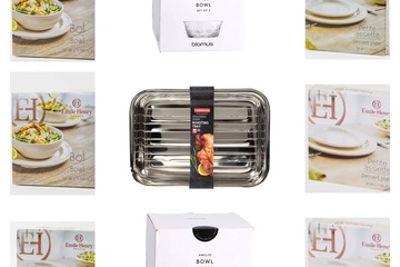 Afbeelding van Luxe servies & RVS tray