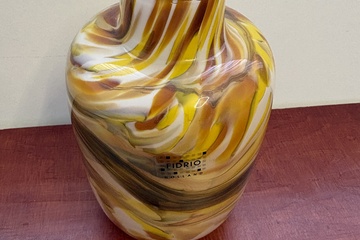 Afbeelding van Fidrio Mustard vaas, model Toronto