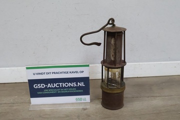 Afbeelding van Antieke Mijnwerkerslamp
