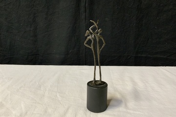 Afbeelding van Brons 'Samezijn' Beeldje van Corry Ammerlaan