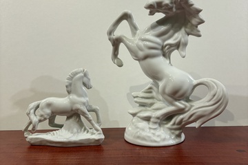 Afbeelding van keramieken paarden