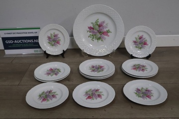 Afbeelding van Set van 13 Schumahn Bavaria Bordjes