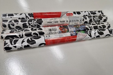 Afbeelding van 4 rollen DC fix zelfklevende decoratiefolie 