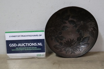 Afbeelding van Fruitschaal met bloemenprint''