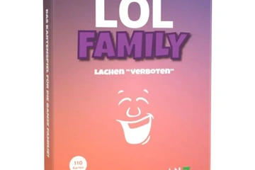 Afbeelding van Vedes kaartspel LOL FAMILY lachen verboden familiespel 15min