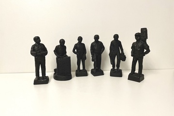 Afbeelding van Bouwvakkers 6 verschillende beelden