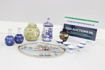 Afbeelding van Vintage Mix van 10 Stuks Oosters Porselein