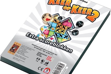 Afbeelding van 999 Games - Scoreblokken-Keer op Keer 2-Twee stuks Level 1