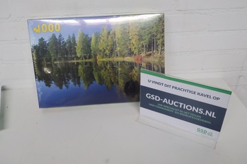 Afbeelding van Puzzel van 1000 Stukjes - Set van 5 Dezelfde Puzzels