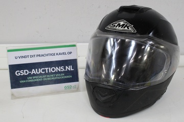 Afbeelding van Zwarte SMK Motorhelm met Visor (Maat XL)