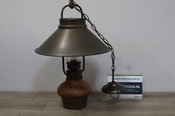 Afbeelding van Vintage Elektrische Olie-Hanglamp