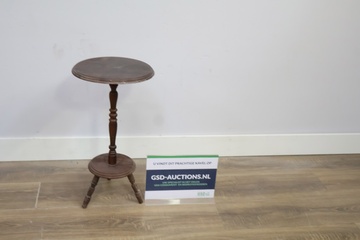 Afbeelding van Antiek Frans Houten Plantentafeltje