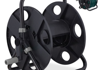 Afbeelding van Tuinslang haspel met tuinslang en koppelingen kompleet