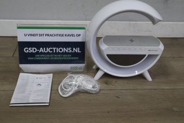 Afbeelding van Soundlogic 3 in 1 met lampje, wekker en draadloze oplader