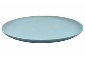 Afbeelding van Partij Borden 25cm in sterk kunststof roze en blauw