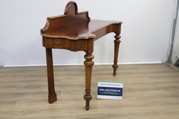 Afbeelding van Antiek Houten Victoriaanse Consoletafel
