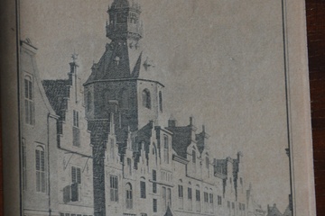 Afbeelding van Prent van het stadhuis te Zierikzee, 1747.