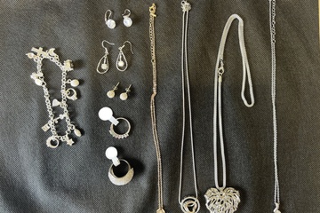 Afbeelding van Sieraden set 10 delig ringmaat 16